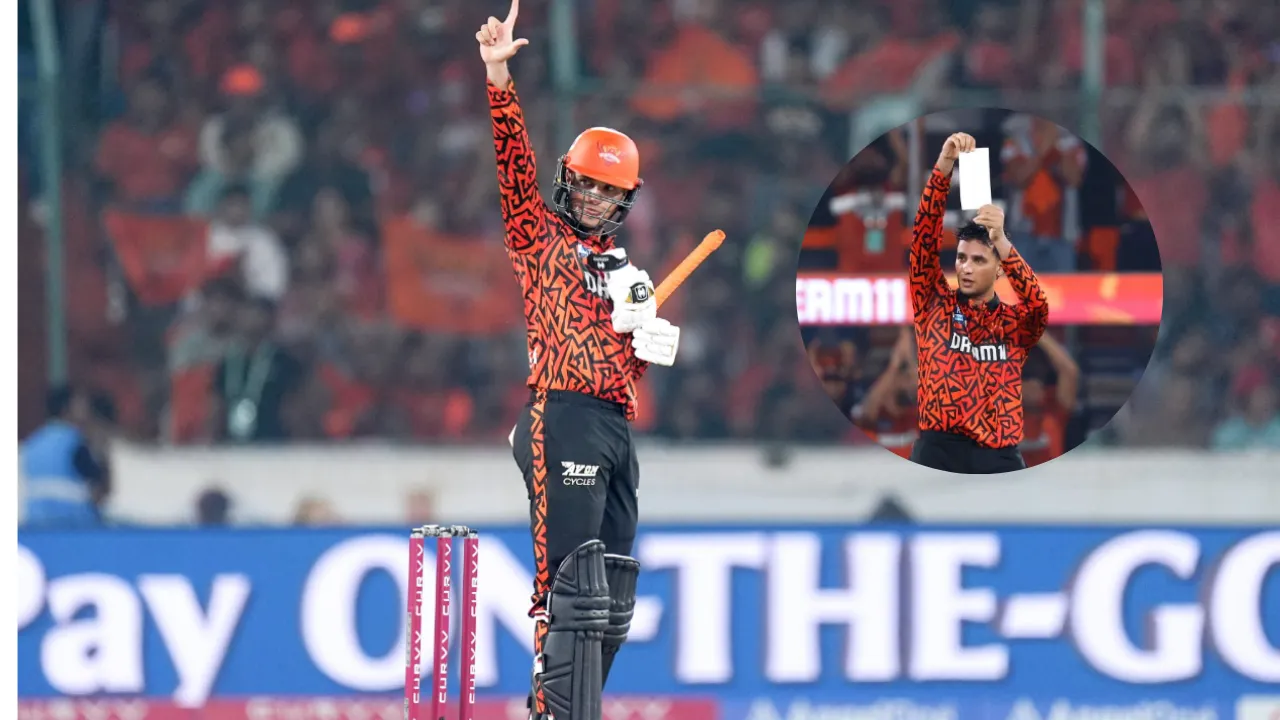 Abhishek Sharma celebration